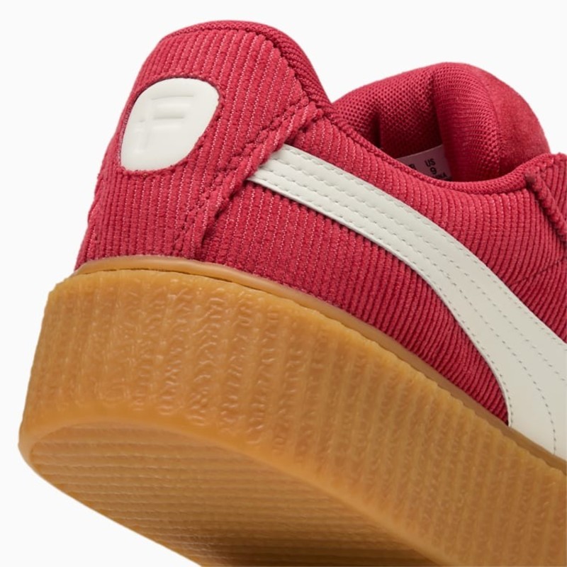 All red puma creepers shop